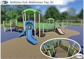 Rendering of fully-inclusive playground at McMahon Park