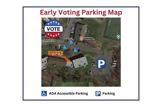 Early Voting Parking Map