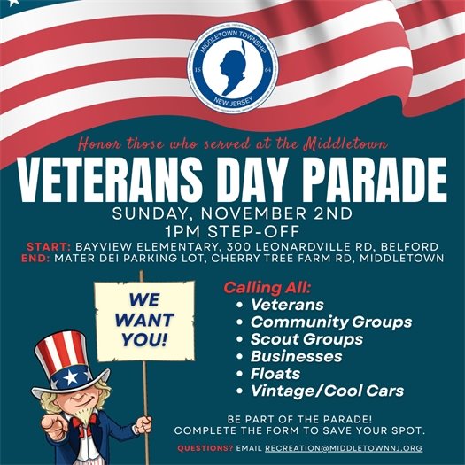 Veterans Day Parade Participation