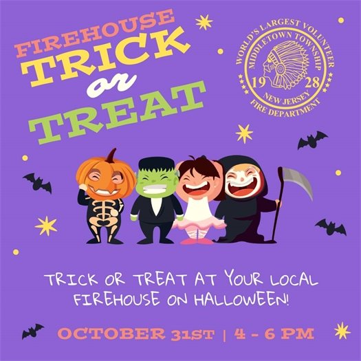MTFD Firehouse Trick or Treat
