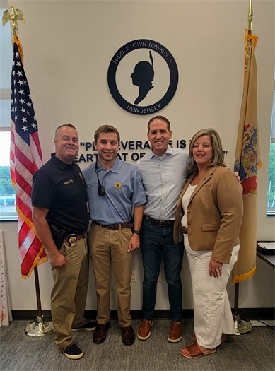 Alex Mann Visits MTPD and Mayor's Office