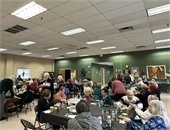 Photo of Middletown Senior Center members at the Center's party