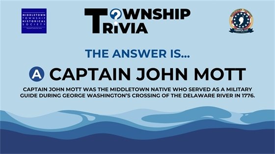 The answer is A) Captain John Mott.