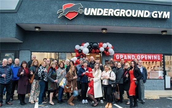 Underground Gym Ribbon Cutting