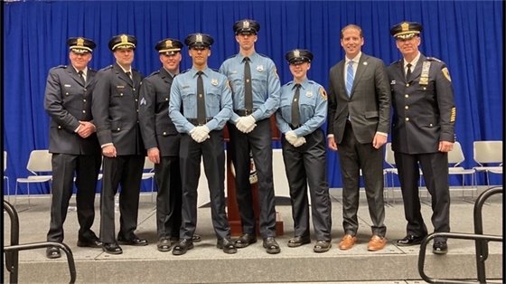 Group photo from Police Graduation