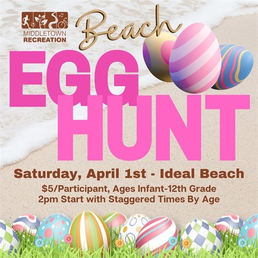 Middletown Recreation Beach Egg Hunt