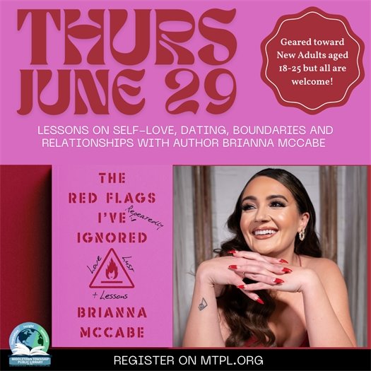 MTPL Author Talk with Brianna McCabe