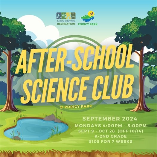 Middletown Recreation After-School Science Club