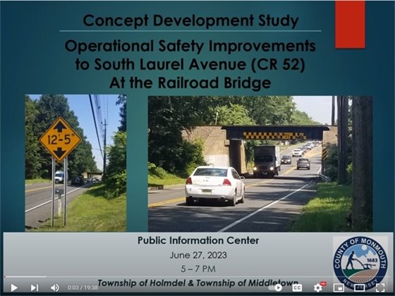 Screenshot of presentation