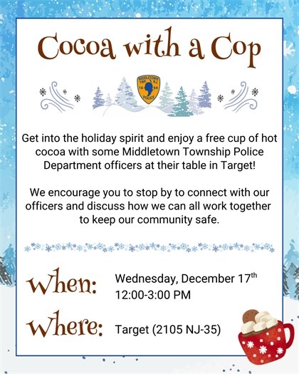 Cocoa with a Cop