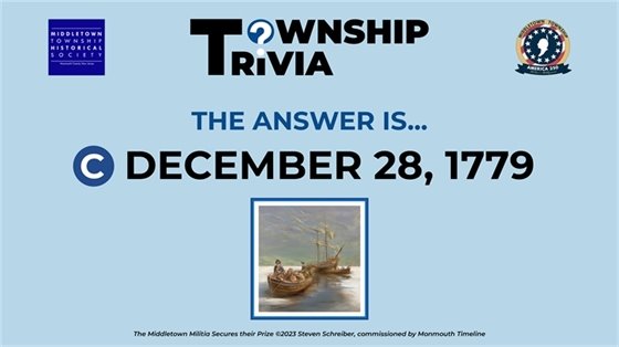 The answer is C) December 28, 1779.