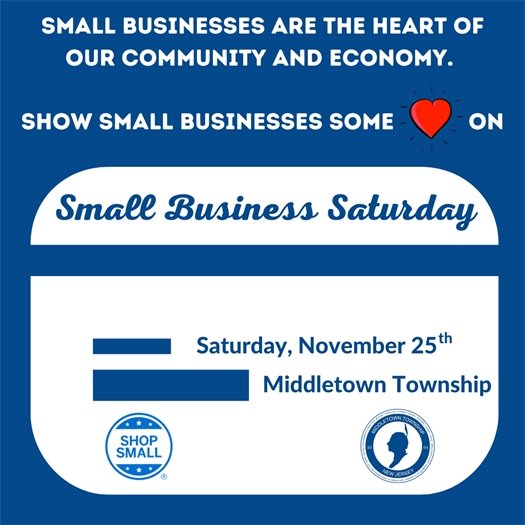 Small businesses are the heart of our community and economy. Show small businesses some love on Small Business Saturday!