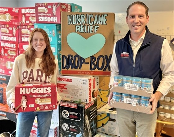 Photo of Mayor Perry and Hannah Gorsegner