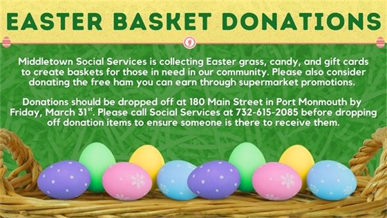 Easter Basket Drive