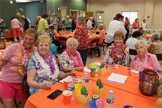 Senior Center Summer Luau