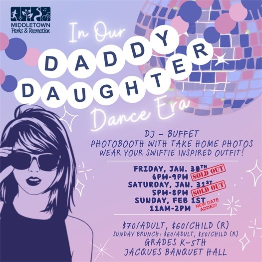 Middletown Parks & Recreation Daddy-Daughter Dances