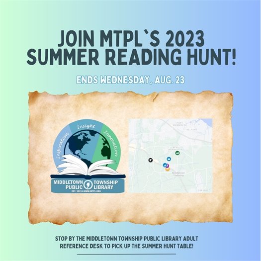 MTPL's Summer Reading Hunt