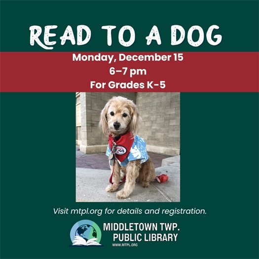 MTPL Read to a Dog