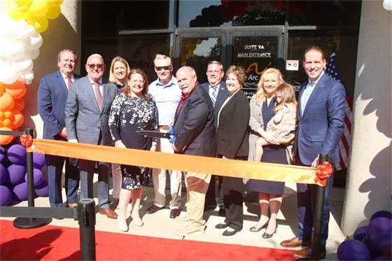 The Arc of Monmouth ribbon cutting