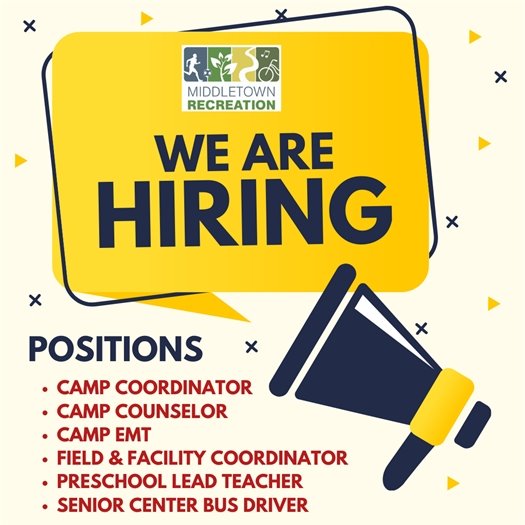 Recreation is Hiring