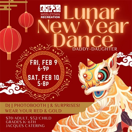 Middletown Recreation Daddy-Daughter Lunar New Year Dance