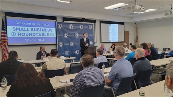 Photo from small-business roundtable