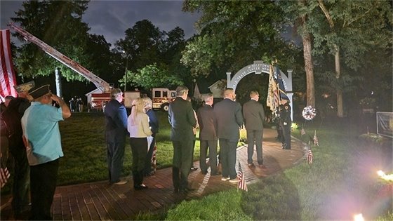 Photo of 9/11 ceremony