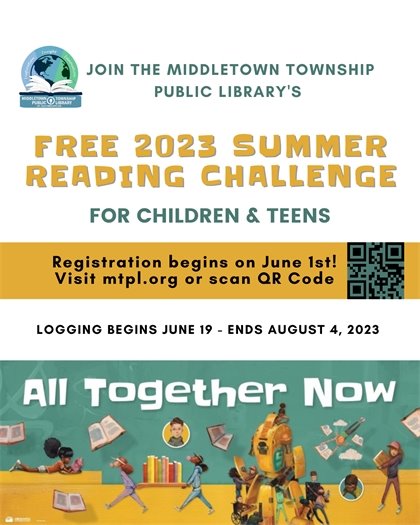 MTPL Free 2023 Summer Reading Challenge