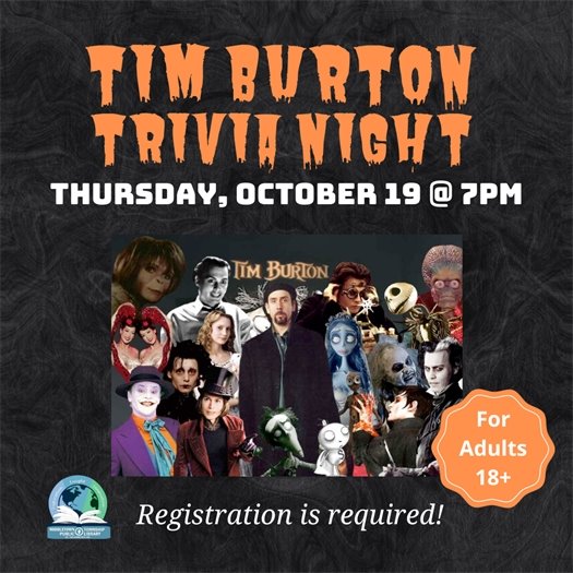 MTPL Tim Burton Trivia Night