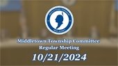 10/21/24 Township Committee Meeting Thumbnail