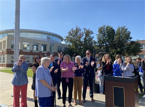 School and elected officials applaud Anita