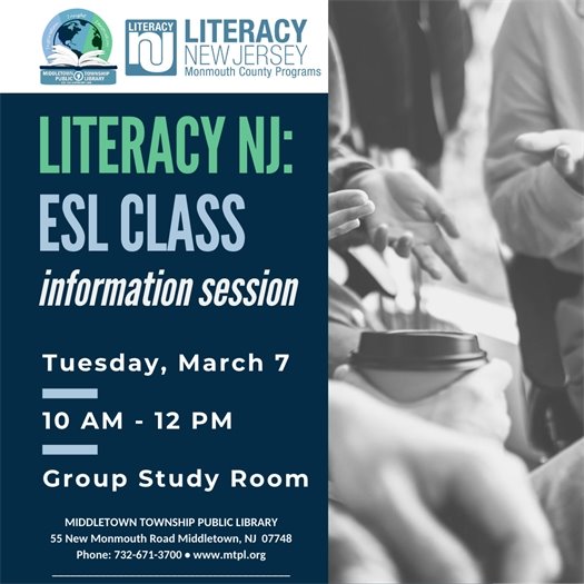 MTPL Literacy NJ: ESL Class