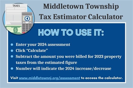 Instructions on how to use Tax Estimator Calculator