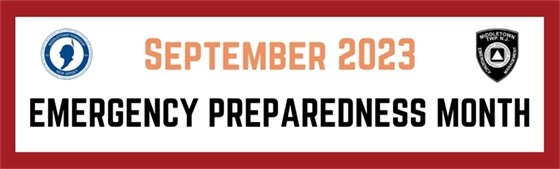 September is Emergency Preparedness Month