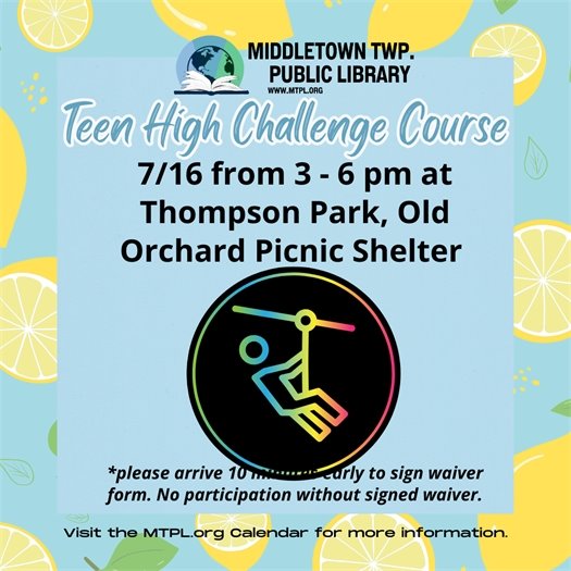 MTPL Teen High Challenge Course