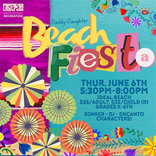 Middletown Recreation Daddy-Daughter Beach Fiesta
