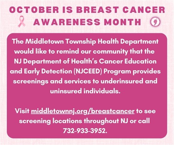 Breast Cancer Awareness Month