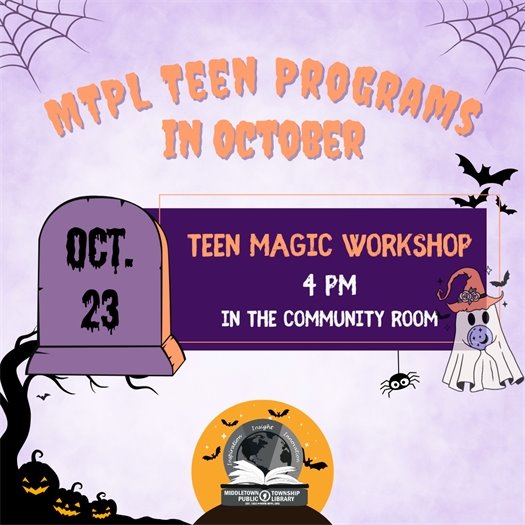 MTPL Teen Magic Workshop