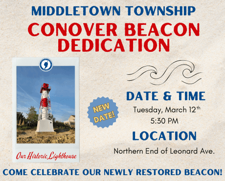 The Conover Beacon Dedication Ceremony will now be on Tues., 3/12 at 5:30 PM.