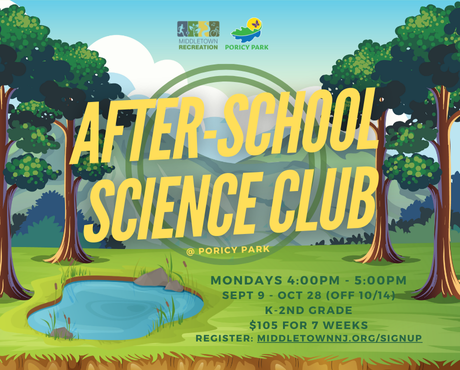 After School Science Club Newsflash