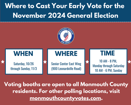 Where to Cast Your Early Vote for the November 2024 General Election