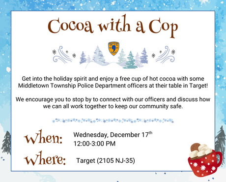 Cocoa with a Cop 2025_news