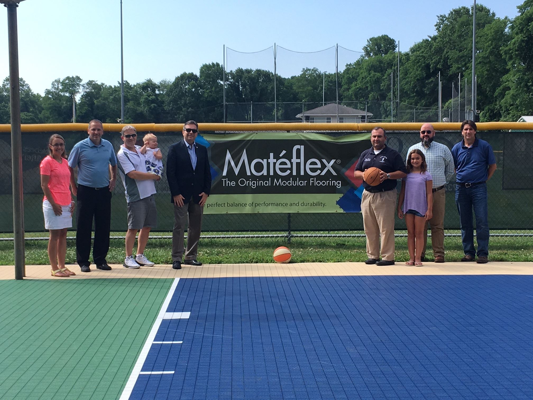Newly-Resurfaced Bodman Park Basketball Courts 