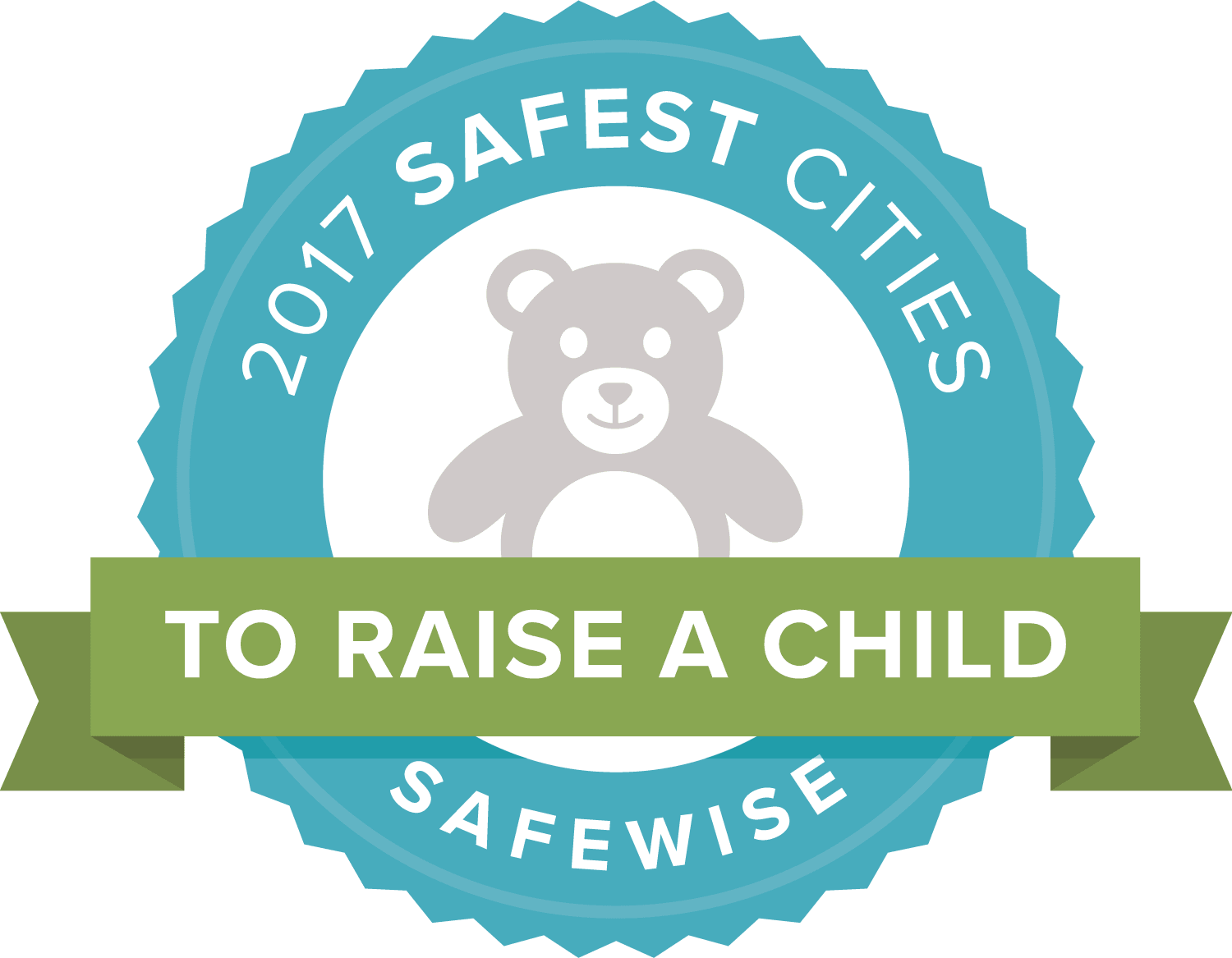 Safewise Safest Cities to Raise a Child Logo