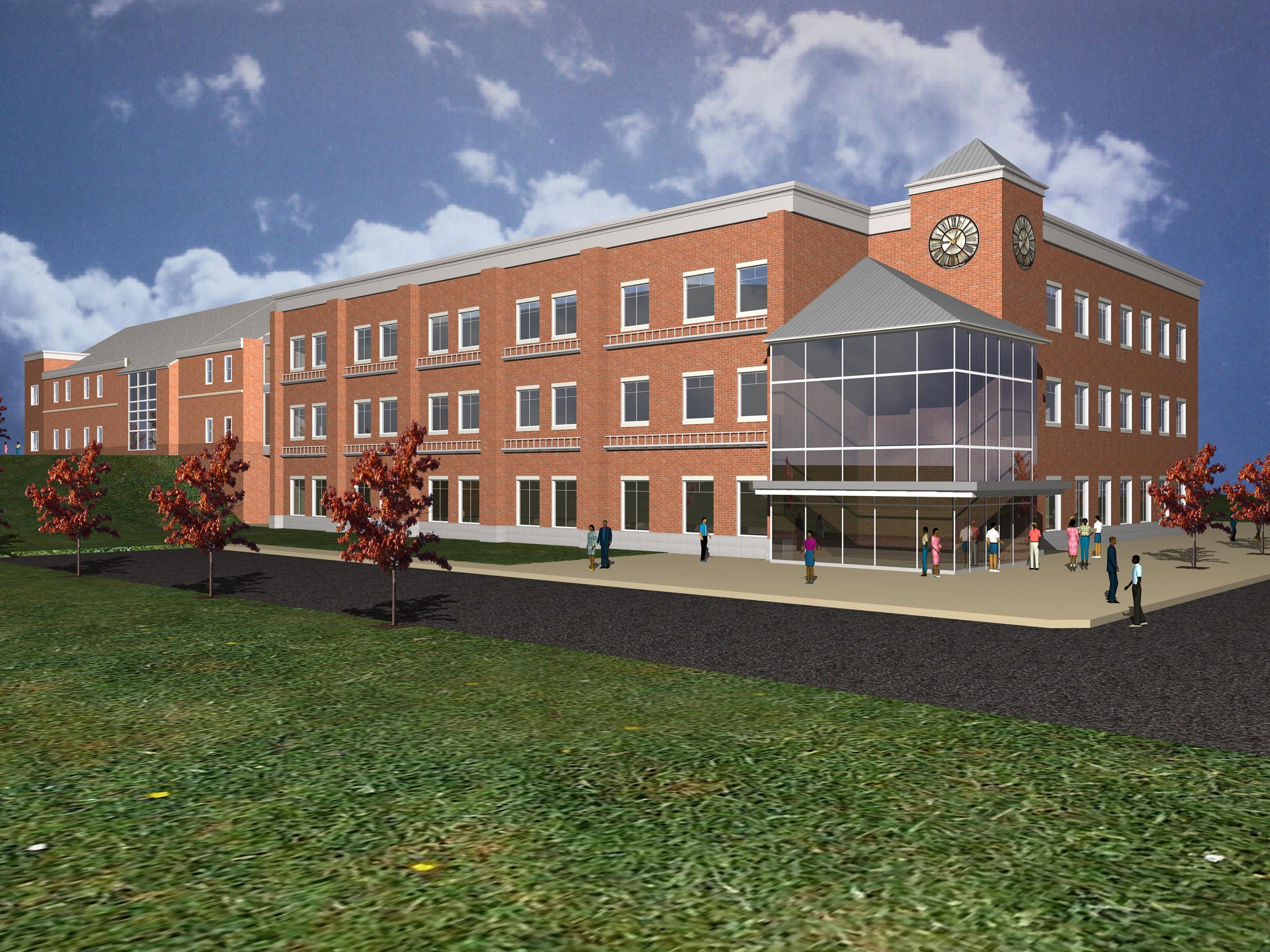 Conceptual Rendering of Municipal Complex 