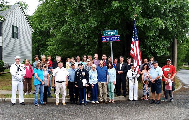 Middletown Veteran Street Sign-Joseph