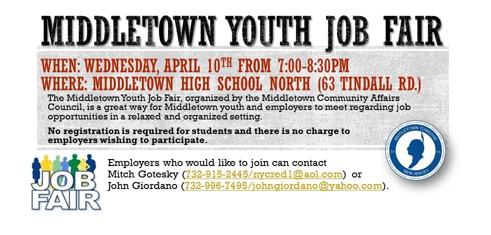 Middletown youth job fair-2019