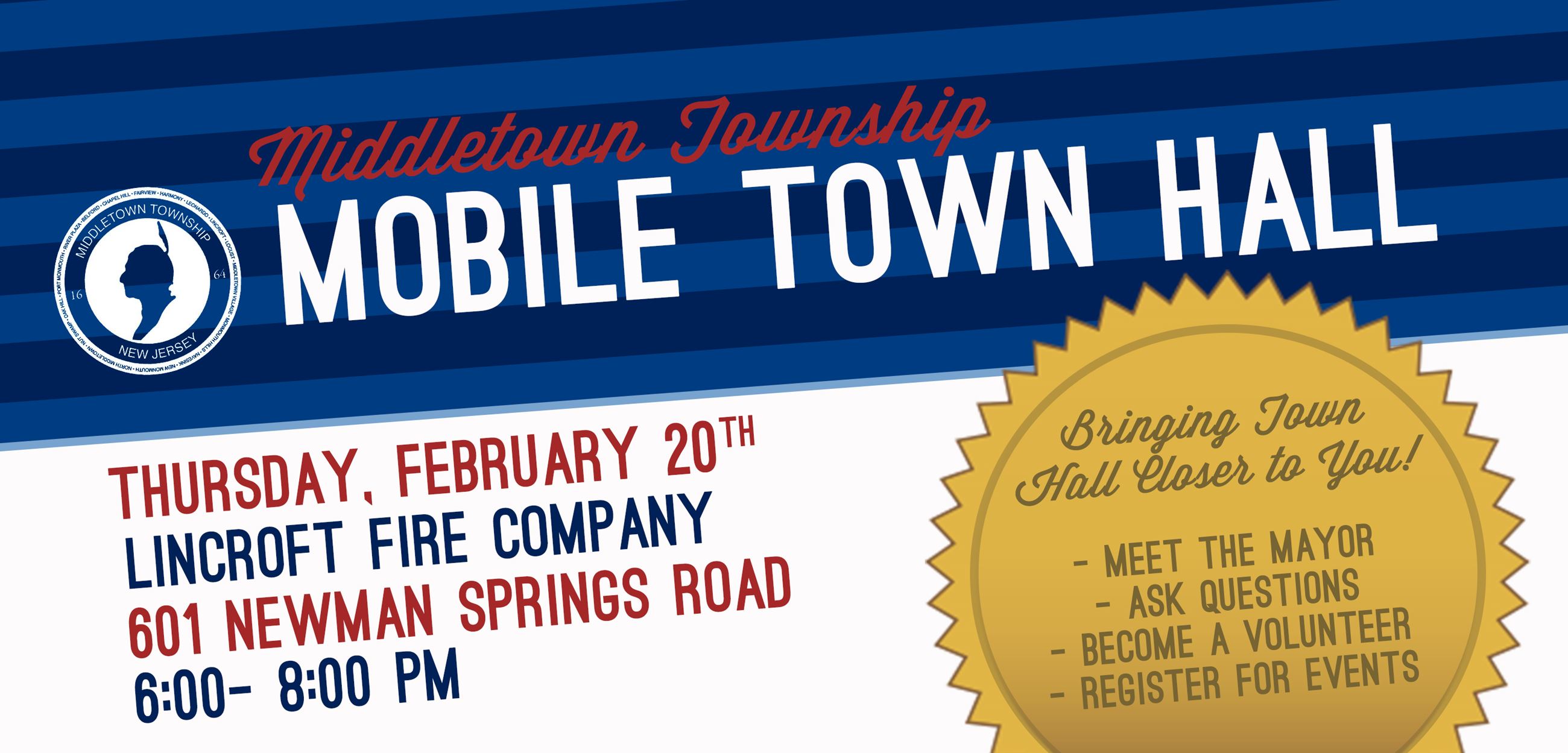 Mobile Town Hall 2020 Feb 10th