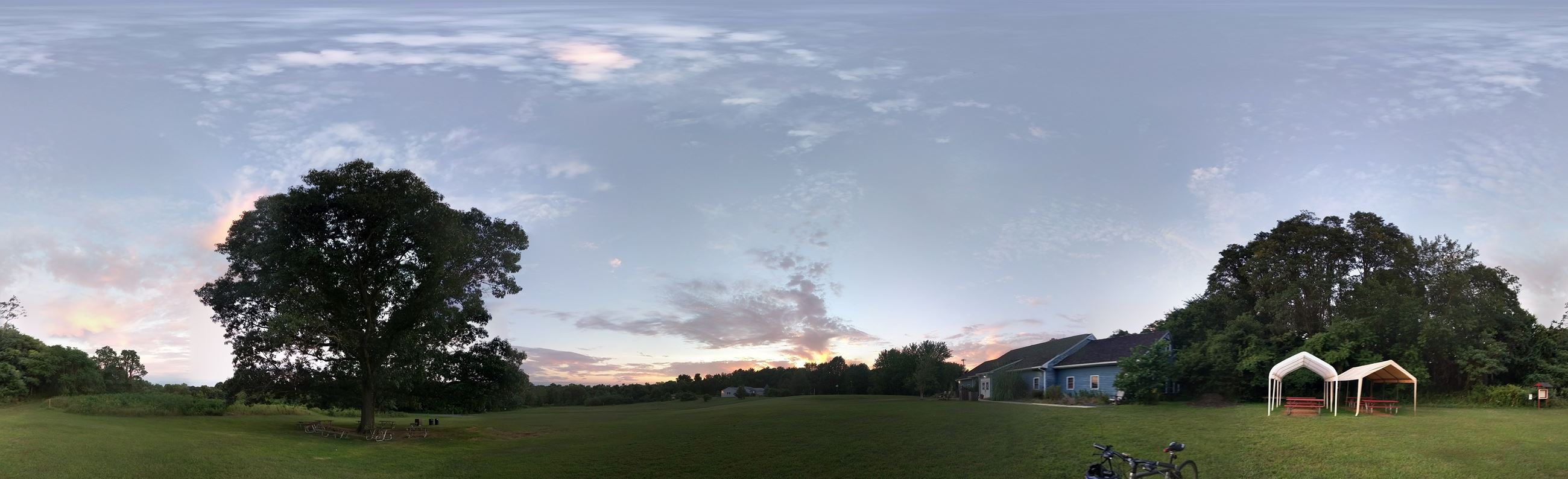 Panorama of Poricy Park