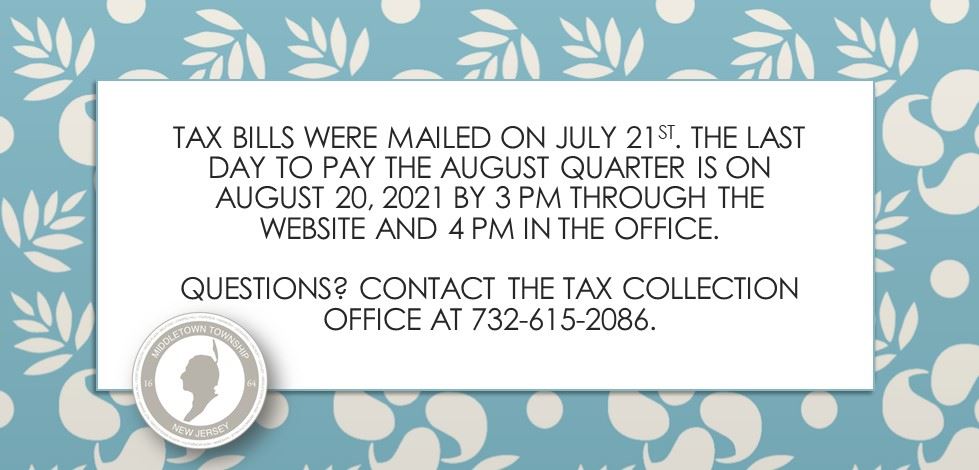 TAX LETTER AND BILL GRAPHIC 2021